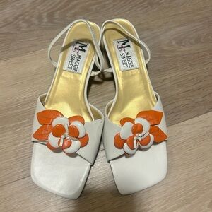 Maggie Sweet Vintage-Inspired Floral Sandals